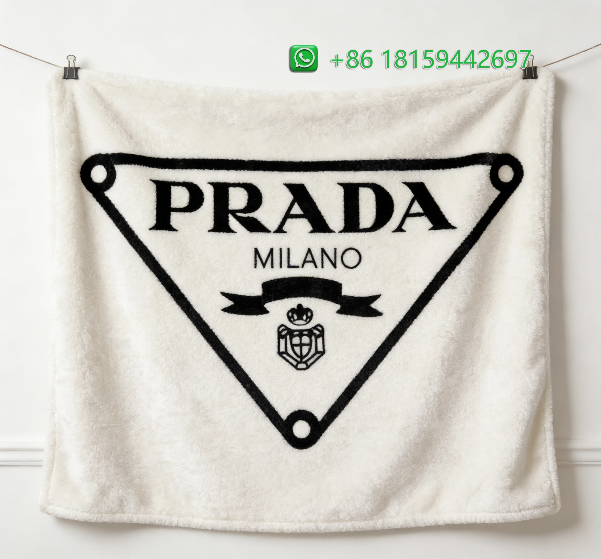 Prada Throw Blankets